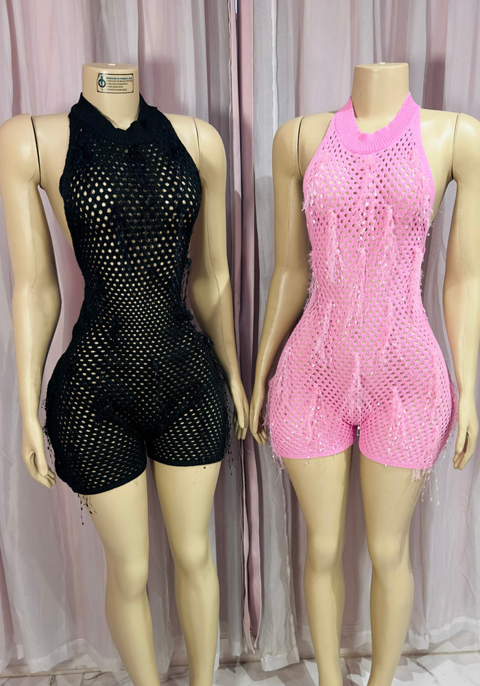 Pretty privileged Romper - Black