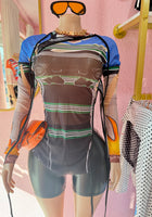 Load image into Gallery viewer, Set it off Mesh Top
