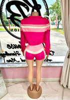 Load image into Gallery viewer, Bad Little Vibe 3Pc Set Pink
