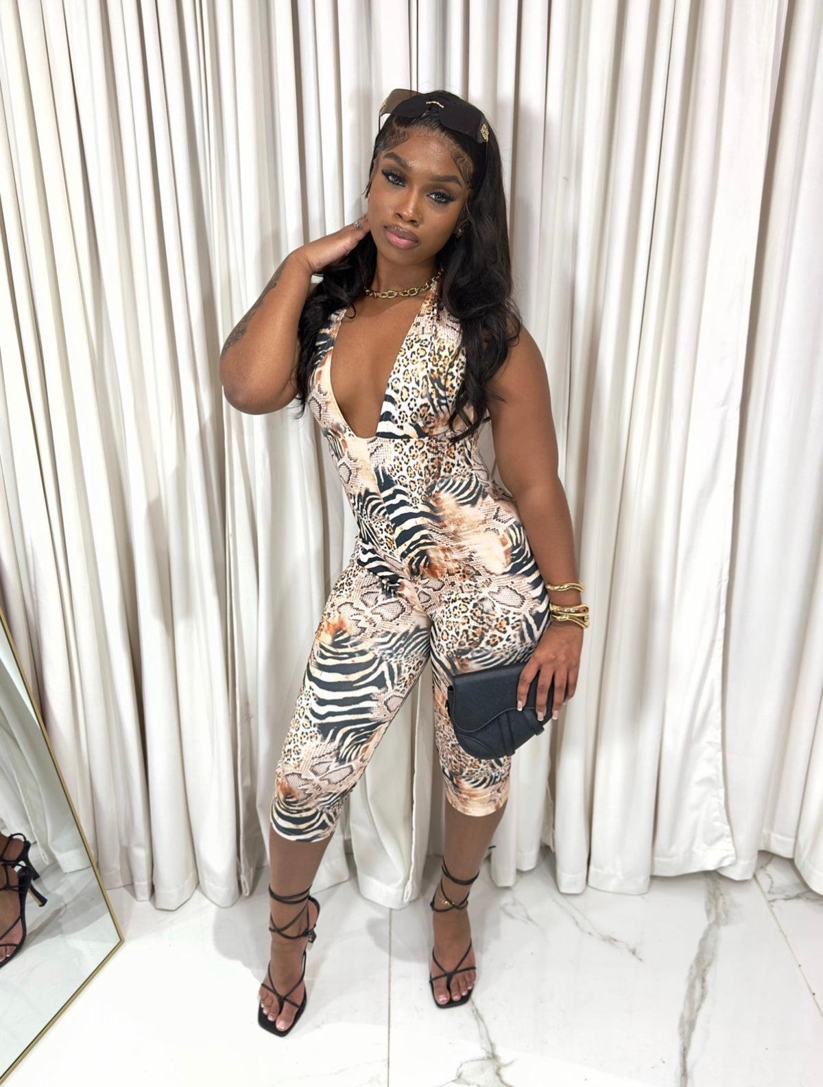 Wild Intentions Romper