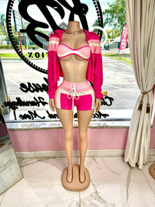 Bad Little Vibe 3Pc Set Pink