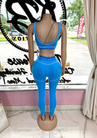Load image into Gallery viewer, Yoga Babe Set- Blue
