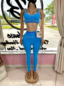 Yoga Babe Set- Blue