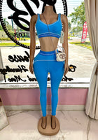 Load image into Gallery viewer, Yoga Babe Set- Blue
