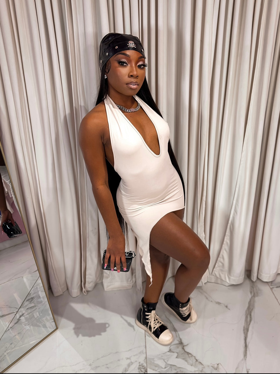 Icon Behavior Mini Dress