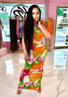 Load image into Gallery viewer, Abstract Maxi Dress
