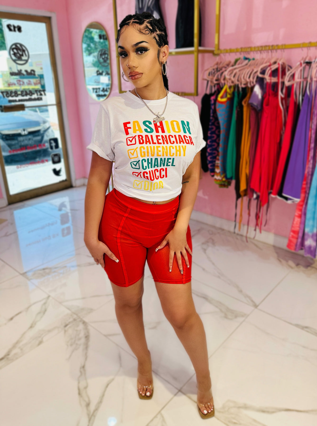 Fashionista Tee White